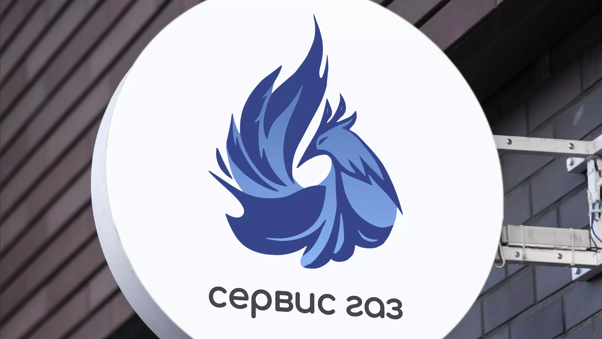 Создание логотипа «Сервис газ» в Пикалёво